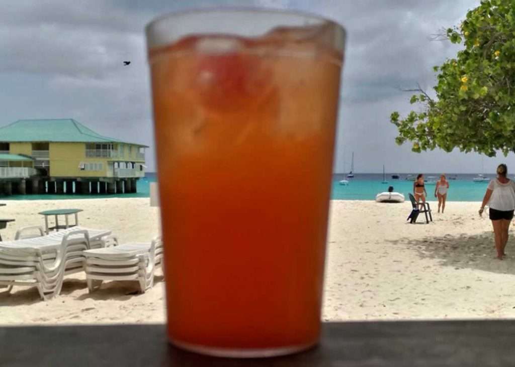 Bajan rum punch