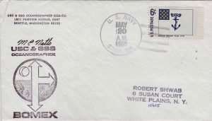 1969 BOMEX envelope