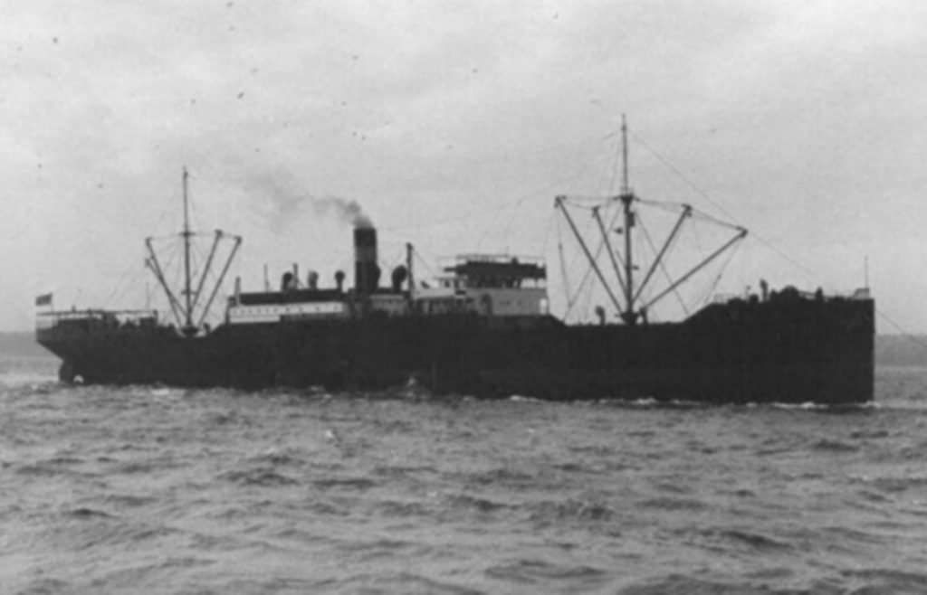 SS Quaker City torpedoed by U-156