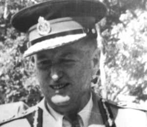 Col. Reginald Michelin, Commissioner of Police, Barbados, 1949 to 1953