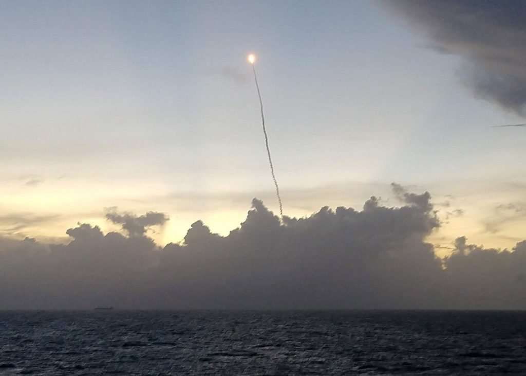 Rocket launch from CSG - Mike duTo