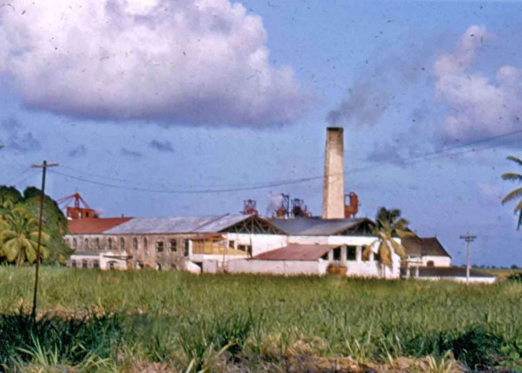 Three Houses Sugar Factory, St. Philip, Barbados - 1954
